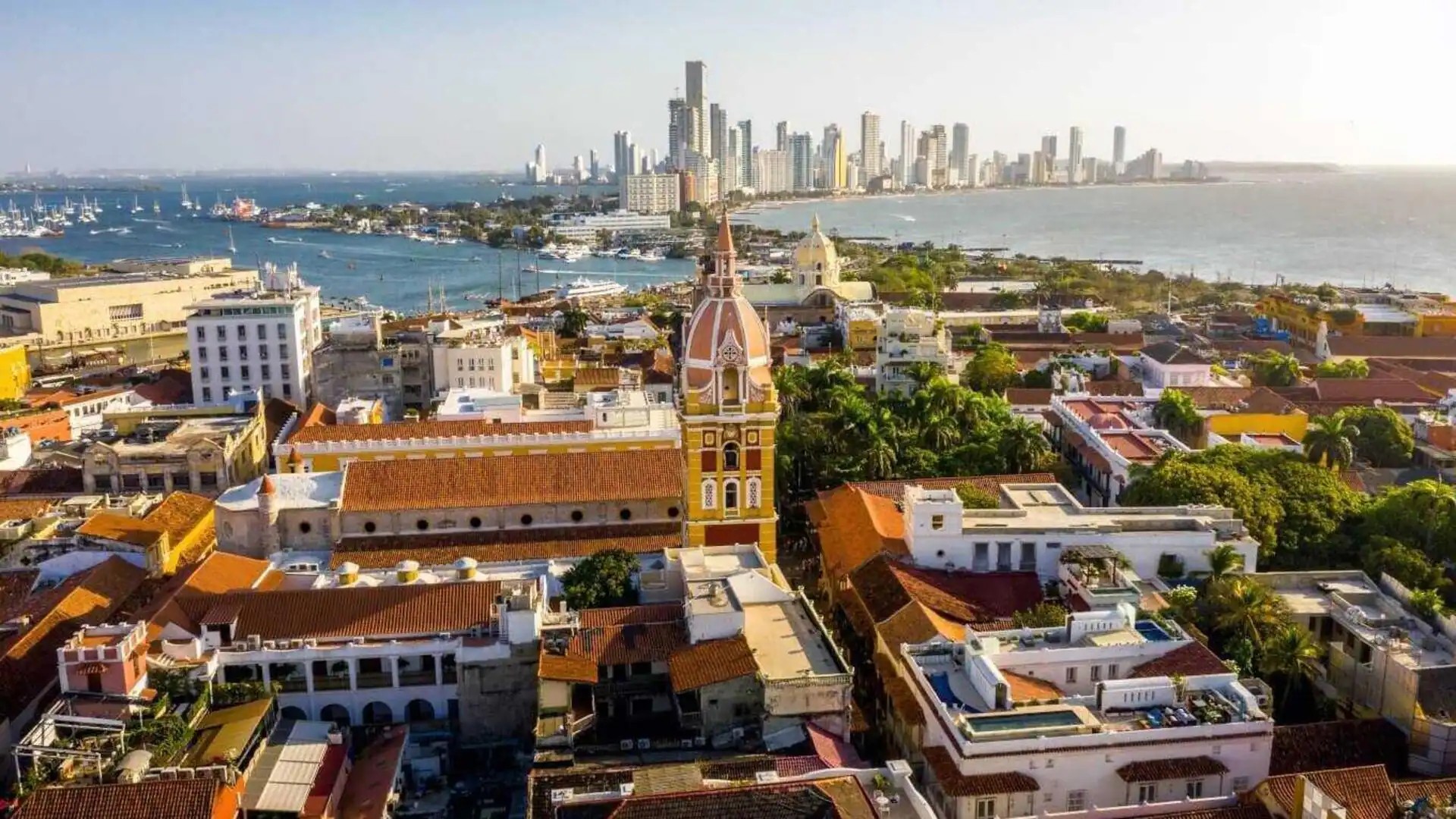 Cartagena’s historic centre and coastline